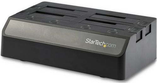 StarTech.com 4-bay SATA HDD dockingstation voor 2.5”/3.5" SSDs/HDDs USB 3.1 (10Gbps)