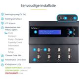 Startech - USB-geheugenkopieerder - USBdupe17 - 5 Poorten