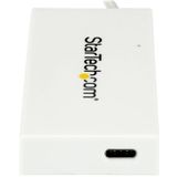 USB-C Hub - 4-Poorts - USB 3.0 - Compact - Met USB-A - Voor Laptops