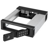 Hot-Swap Bay - 3,5 Inch - SATA/SAS - Trayless Design - 5,25 Inch Front Drive Bay