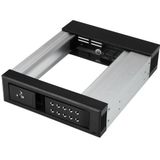 Hot-Swap Bay - 3,5 Inch - SATA/SAS - Trayless Design - 5,25 Inch Front Drive Bay