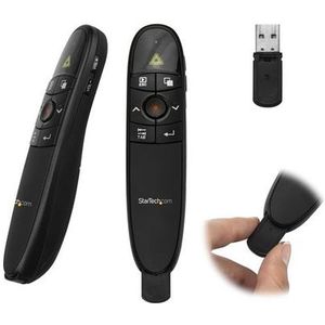 Presentatie-afstandsbediening - Draadloos - Laserpen - 27m Bereik