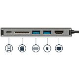 StarTech - DKT30CSDHPD - Docking Station - Zwart - Grijs