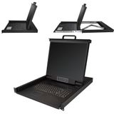 19 Inch KVM Console - LCD - 1280x1024 - Rackmontage - Ruimtebesparend