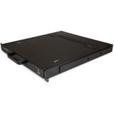 StarTech - 1U Enkele Server KVM Console - Zwart - Inclusief VGA Kabel en Montagemateriaal