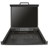 StarTech - 1U 16 Poorts KVM Console - 19 Inch - Rackmontage - LCD Scherm