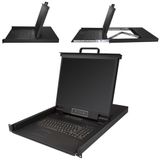 StarTech - 1U 16 Poorts KVM Console - 19 Inch - Rackmontage - LCD Scherm