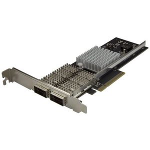 StarTech.com 2 port PCI Express 40G QSFP+ Netwerkkaart, Intel XL710 Open QSFP+ Converged Adapter, PCIe 40 Gigabit Ethernet Server NIC, 40GbE Glasvezel LAN Kaart, Dell PowerEdge HPE ProLiant