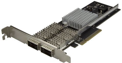 StarTech.com 2 port PCI Express 40G QSFP+ Netwerkkaart, Intel XL710 Open QSFP+ Converged Adapter, PCIe 40 Gigabit Ethernet Server NIC, 40GbE Glasvezel LAN Kaart, Dell PowerEdge HPE ProLiant