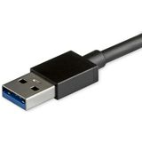 StarTech.com 4 Port USB 3.0 Hub - USB-A naar 4x USB 3.0 Type-A met 1x On/Off Switch per Poort - SuperSpeed USB 3.2 Gen 1 (5Gbps) - USB Bus Powered - Compact - 25cm Kabel