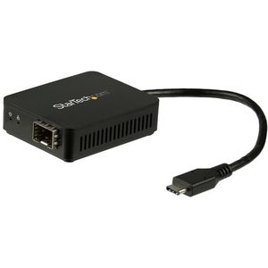 StarTech.com USB-C naar glasvezel converter - Open SFP - netwerk adapter