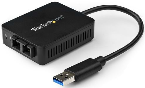 StarTech.com USB 3.0 naar glasvezel converter - 1000Base-SX SC - netwerk adapter