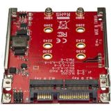 StarTech - Dual M.2 naar SATA Adapter - RAID - Voor 2.5 Inch Bay