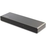 StarTech.com Thunderbolt 3 Dock - Dual 4K 60Hz Monitor TB3 Laptop Docking Station met DisplayPort, HDMI & 1080p VGA - 85W Power Delivery & Charging - 2x USB-A, Ethernet - Mac & Windows