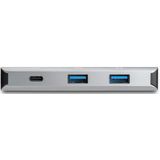 StarTech.com 4 Port USB-C Hub met 3x USB-A & 1x USB-C - SuperSpeed 10Gbps USB Type-C 3.2 Gen 2 Hub - USB Bus Powered - Compacte USB-C naar USB Laptop Adapter Hub - Aluminum - Comp. met TB3