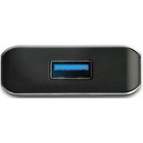 StarTech.com 4 Port USB C Hub (10Gbps) met 3x USB-A & 1x USB-C - 100W Power Delivery Passthrough - Compacte USB 3.2 Gen 2 Type C Laptop Adapter - Compatibel met TB3