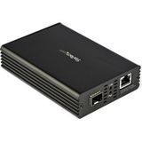 StarTech.com - Glasvezel naar RJ45 Converter - Met Open SFP+ Slot - 10 Gbps