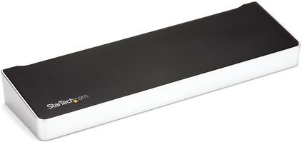 StarTech.com 4K USB-C Dock, Triple UHD 4K Monitor Docking Station, Mac & Windows, USB C to HDMI & DisplayPort, 100W Power Delivery, 5x USB 5Gbps Hub