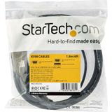 StarTech.com 3 m USB KVM kabel voor rackmonteerbare consoles