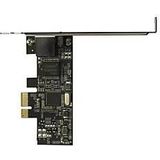 StarTech .com ST2GPEX PCI Express Netwerkkaart (1 Poort, 2.5Gbps 2.5GBASE-T, PCIe LAN Adapterkaart) (RJ45, Ethernet), Netwerkkaarten, Zwart