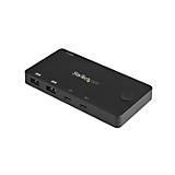 StarTech .com 2-poorts USB C KVM schakelaar, KVM schakelaars, Zwart
