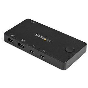 StarTech 2 poorts USB-C KVM Switch - 4K 60Hz HDMI - Compact