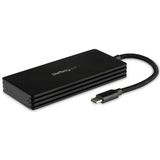 StarTech M.2 SSD Behuizing - USB 3.1 - USB-C - Zwart