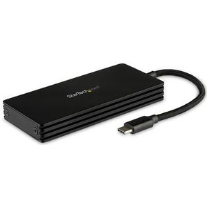 StarTech M.2 SSD Behuizing - USB 3.1 - USB-C - Zwart