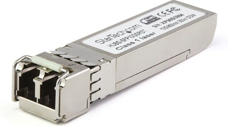 StarTech - SFP-10G-SR - Compatibel - Zilver - 10 Gbit/s Multi Mode - LC