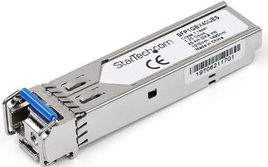StarTech - SFP-1G-BX40-U - Zendontvanger - Zilver - 1 Gbit/s - Single Mode - 40 km