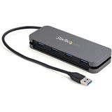 StarTech.com 4 Port USB 3.0 Hub - USB-A naar 4x USB-A - SuperSpeed 5Gbps Mini USB 3.2 Gen 1 Type-A Hub - USB Busgevoed - Laptop/Desktop USB Hub met lange 28cm kabel & Kabelmanagement