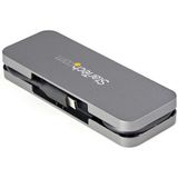 StarTech.com 4 Port USB-C Hub - 3x USB-A/1x USB-C - 5Gbps USB 3.0 Type-C Hub (USB 3.2 Gen 1) - Bus Gevoed - Mini USB-C naar USB-A Adapter Hub - 28.5cm Kabel met Kabelmanagement