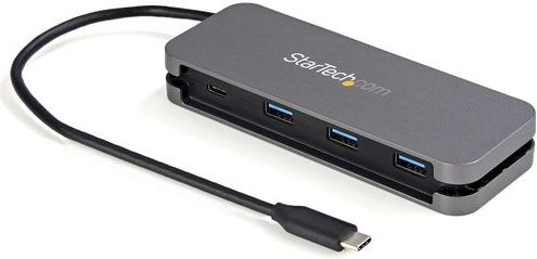 StarTech.com 4 Port USB-C Hub - 3x USB-A/1x USB-C - 5Gbps USB 3.0 Type-C Hub (USB 3.2 Gen 1) - Bus Gevoed - Mini USB-C naar USB-A Adapter Hub - 28.5cm Kabel met Kabelmanagement