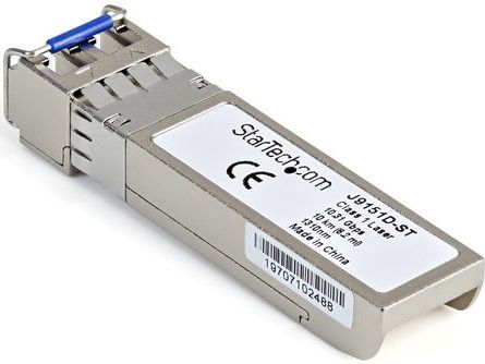 StarTech - J9151D - Glasvezel SFP+-Transceivermodule - Zilver - 10 Gbit/s - Single Mode - LC Aansluiting