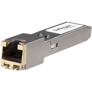 StarTech - JL563A - SFP+ Transceiver Module - Zilver - Koper RJ-45
