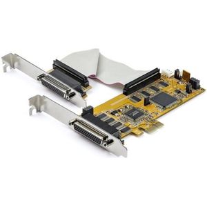 Low Profile Seriële PCIe Kaart - 8 Poorten - Inclusief Breakout-Kabels - Windows en Linux