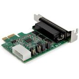 StarTech - 4 Poort PCI Express RS232 Adapterkaart - Seriële Poorten - Compatibel met Windows en Linux