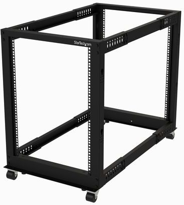 15U Rack - Verstelbare Diepte 22" tot 40" - Kabelmanagement - 544 kg Draagcapaciteit