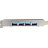 StarTech 4 poorts USB 3.2 Gen 2 PCIe Kaart - USB-A 10Gbps