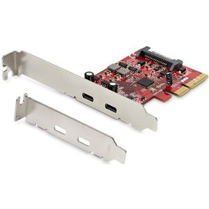 StarTech - PCIe USB 3.1 Kaart - USB-C - Tot 10Gbps - ASMedia ASM3142 Chipset