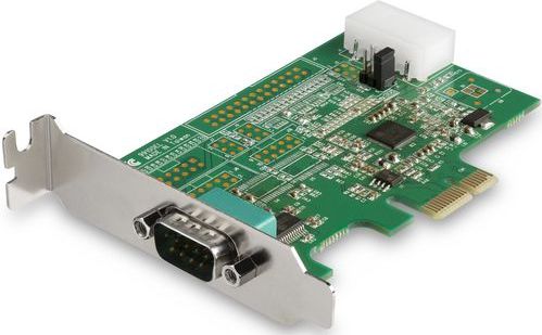 PCI Express - 4-poorts Seriële Adapterkaart - Compatibel met Windows en Linux - Snelheid tot 921,6Kbps