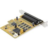 PCI Express - PEX8S1050 - 8-Port Seriële Kaart - Met Break-Out Kabel - Tot 921,4 Kbps