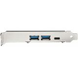 StarTech - 5 Poorts USB PCIe Kaart - 10Gbps - 2x USB Type-A/1x USB Type-C/1x IDC