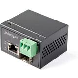 StarTech.com - IMC1GSFP30W - Netwerk Media Converter - Zwart - 1000 Mbit/s - Multimode
