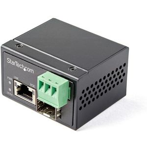 StarTech.com - IMC1GSFP30W - Netwerk Media Converter - Zwart - 1000 Mbit/s - Multimode