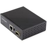 SFP PoE Fiber Media Converter - 60W - Glasvezel naar RJ45 - Netwerkoplossing