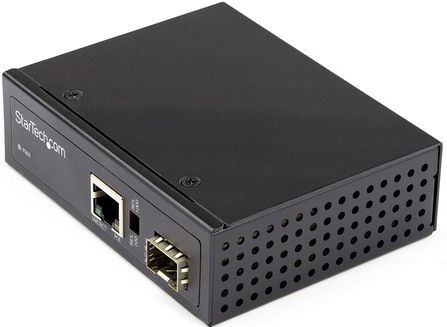 SFP PoE Fiber Media Converter - 60W - Glasvezel naar RJ45 - Netwerkoplossing
