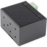 10/100 Mbit/s Media Converter - 100 Mbit/s SFP naar RJ45/Cat6 - IP-30 Behuizing - 12-56 V DC