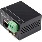 10/100 Mbit/s Media Converter - 100 Mbit/s SFP naar RJ45/Cat6 - IP-30 Behuizing - 12-56 V DC
