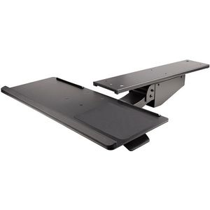 Toetsenbordlade - Uitschuifbaar - Ergonomisch - 670 mm - Zwart